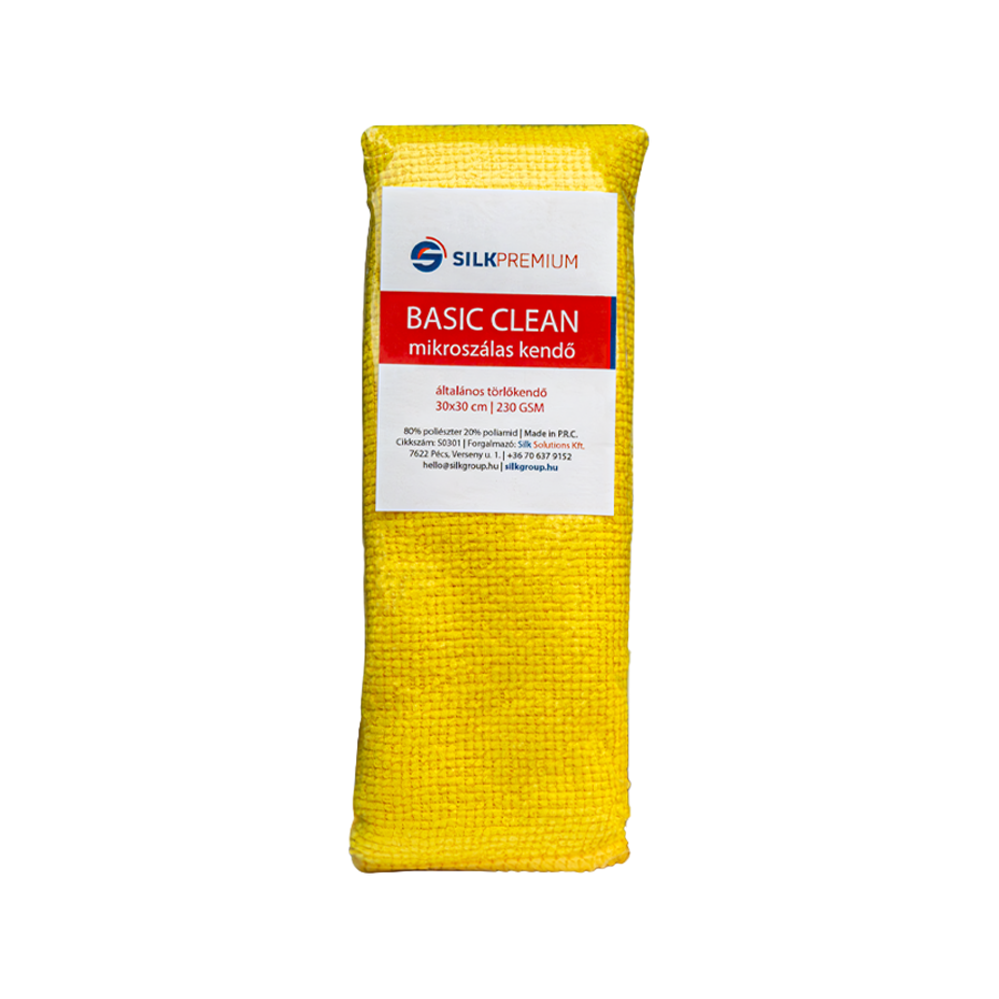 Silk Premium Basic Clean Mikroszálas Kendő 30x30 cm kép