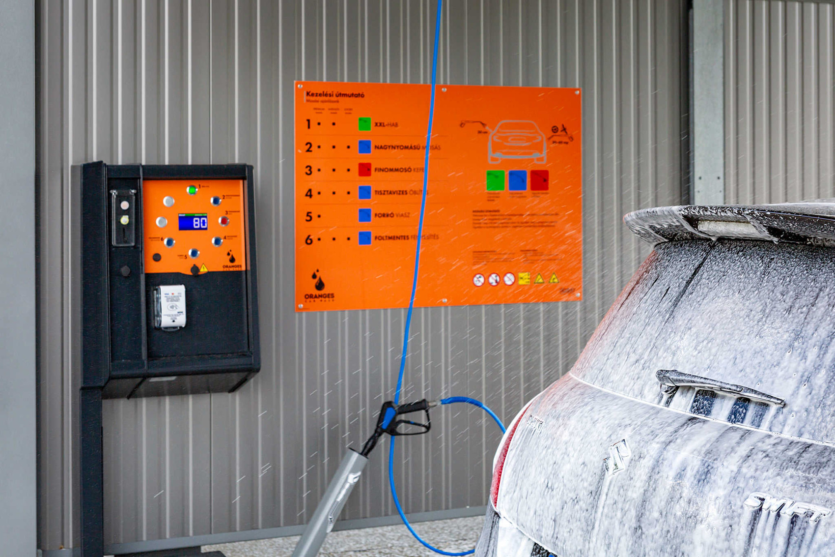 Oranges Car Wash Vasvár kép