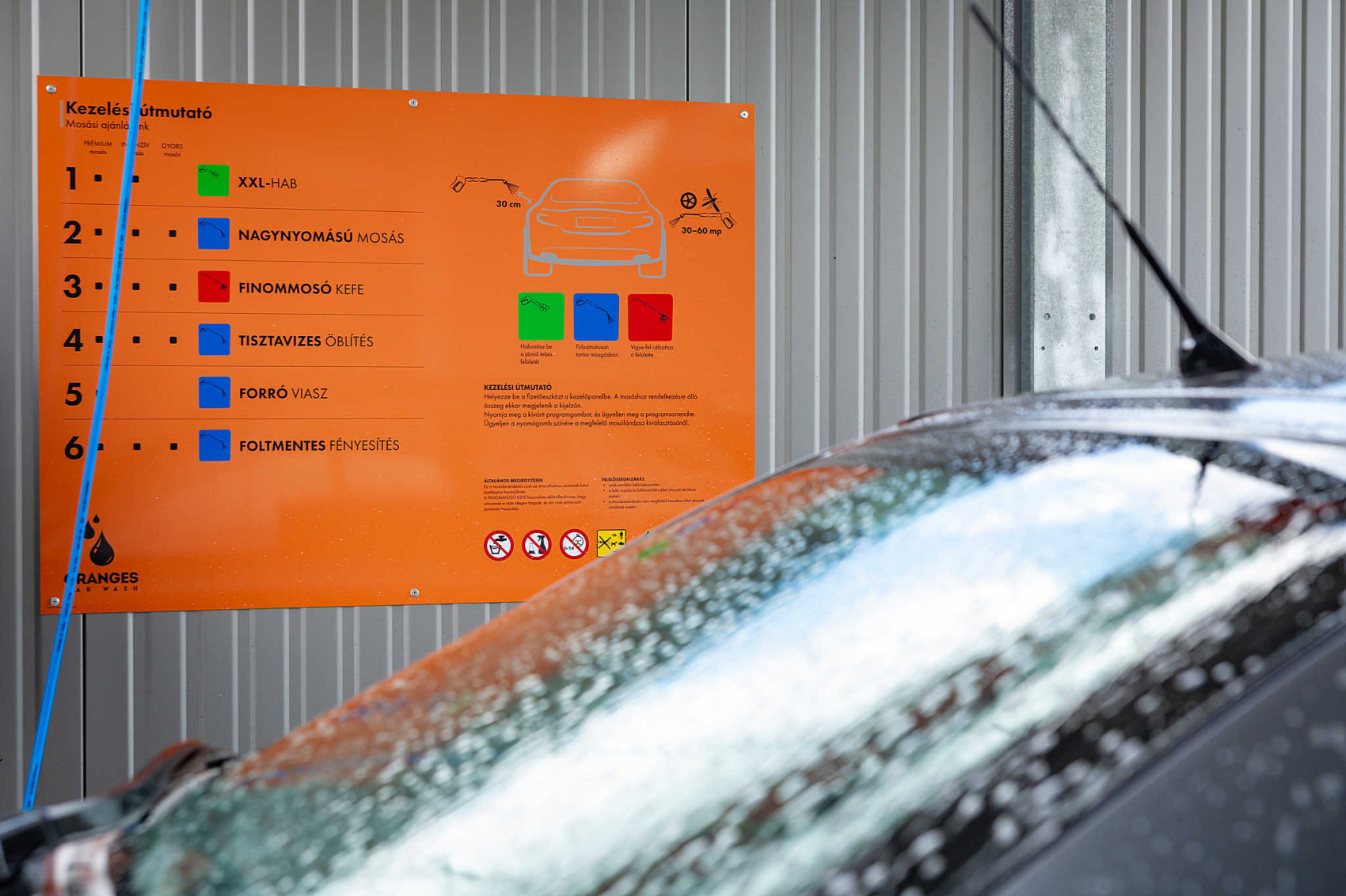 Oranges Car Wash Vasvár kép