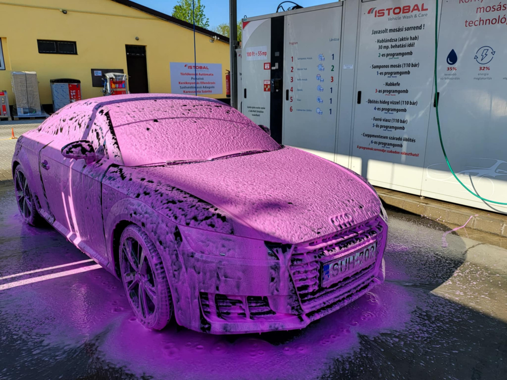 Istobal Carwash Centrum Ikervár kép